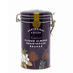 CARTWRIGHT & BUTLER FLAKED ALMOND SHORTBREAD ROUNDS